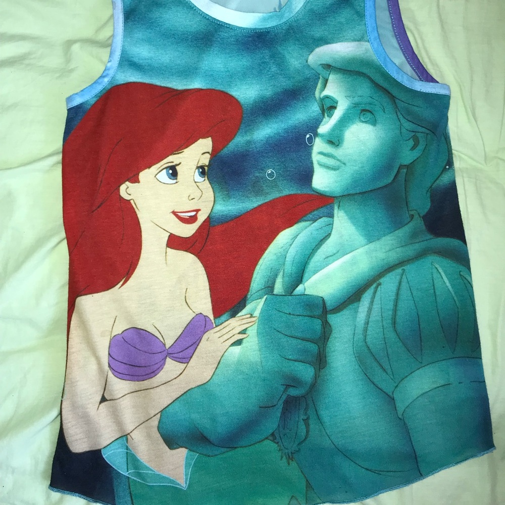 Little Mermaid Muscle Tee